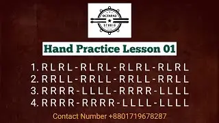 HOW TO SPEED UP HAND | DRUMS & OCTAPAD LESSON | ANURAG SANU | HAND PRACTICE LESSON 001