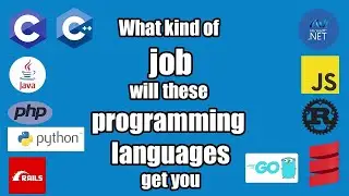 What Type of Job These Top 10 Programming Languages Will Get You