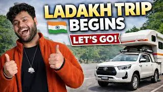 Ladakh Trip Begins | episode 1 | Camper Van edition