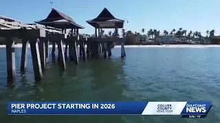 Naples Pier rebuild set to begin more than 3 years after Hurricane Ian
