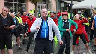 Landesbischof Christian Kopp bei der BR Radltour 2025