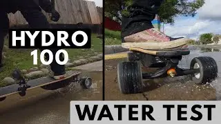 Wet & Slippy? or Wet and Grippy? Exway Hydro Wheels Water Test