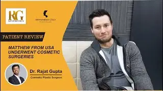 Great review by a satisfied patient from USA | Dr Rajat Gupta | Skinnovation Clinics