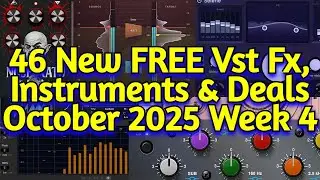46 Best New FREE Plugins, Vst Instruments, Sample Packs & Black Friday Deals - OCTOBER 2025 Week 4