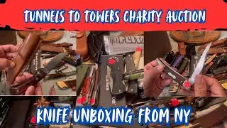 Tunnels to Towers Knife Charity Auction unboxing for upcoming Whatnot 10/6/25 at 8pm