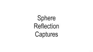 340.  Sphere Reflection Capture