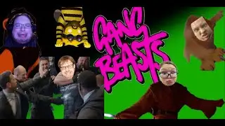 4 Idiots make movie references while playing... (BiteSized GangBeasts)