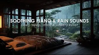Healing Music for the Soul: Calming Piano and Rain Sounds for Emotional Relaxation