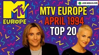 MTV EUROPE 🇪🇺 TOP 20 &ndash; April 1994 🔥 | The Biggest Hits of the Month!