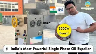 Small setup, big profits 💰 | Cold Press Oil Machine 5000W | Start Your Brand