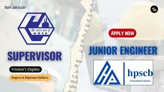 HPSCB Junior Engineer & GRSE Supervisor Recruitment 2025 | Apply Online