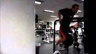 Weighted Dips with 90lbs - 30 reps