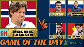Chess: Magnus Carlsen | Game of the day