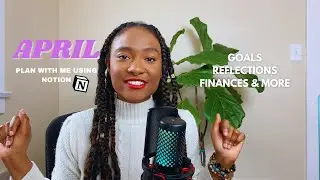 Let's Prepare for April |Monthly Planning Session: Reflecting, Resetting, Goals & Finances