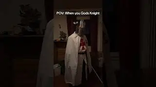 It's important to fight for God! 💪 #fypシ #knight #soldier #memes #hero
