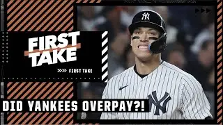 Did the Yankees overpay for Aaron Judge? | First Take