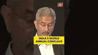 India's World Annual Conclave | #shorts #sjaishankar #externalaffairs #unionminister #conclave