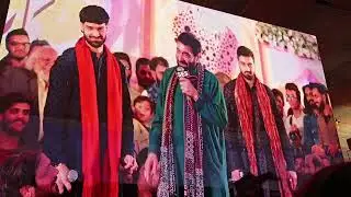 Nadeem sarwar live performance with Ali jee and Ali shanawar | ya Haider Ali as Asad ul Allah