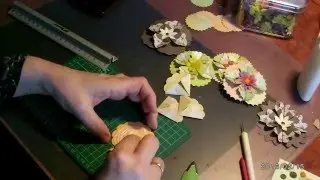 3D Papierblumen mit Nestabilities