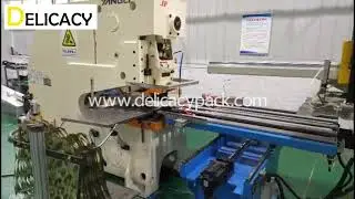 Automatic end making line with sheet feeding system