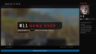 Blackout # 1 limited timed event