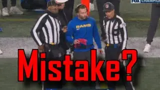 Did Sean McVay make an ERROR not challenging this play? | Los Angeles Rams Vs Seattle Seahawks