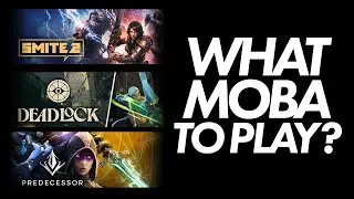 What MOBA to play? #Smite #predecessor #deadlock #moba #game #gameplay