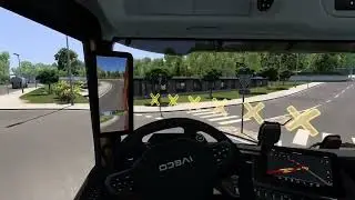 ETS2 e4 Le Mans[F] to Saint-Laurent[F]/free drive [Iveco S-WAY] v1.57