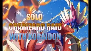 I SOLO 7 STARS RAID CHARIZARD WITH KORAIDON !!
