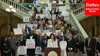 JUST IN: Georgia State Rep. Saira Draper Holds Press Briefing Decrying DOGE CDC Cuts In Atlanta, GA