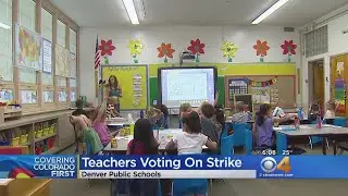Denver Public Schools Teachers Vote On Strike