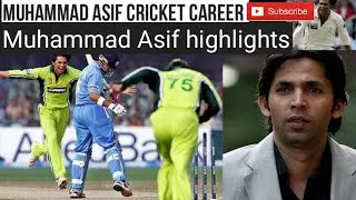 Mohammad Asif Cricket Career|| ICC cricket rankings|| Mohammad Asif swing bowling|| Magical Bowling