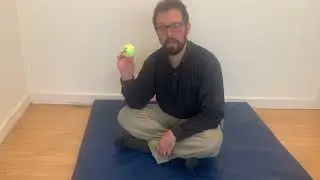 Hamstring Release: Tennis Ball: Irvin: Resilience Occupational Therapy