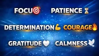 Power Words to Boost Your Mindset | Focus, Patience & Courage | Text FX Studio