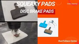 Deep Cleaning Cycle Disc Brake Pads | Braking Power Restored