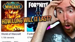Asmongold Comments On Classic WoW Longevity After Launch & Streamers Competitiveness