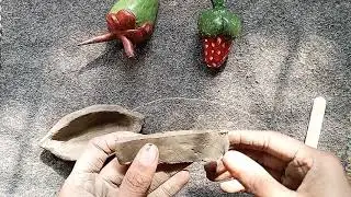 #boat making video with clay #diy #artandcraft #creativeclayideas #clayart