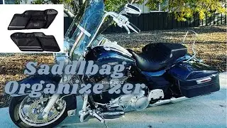 Amazon Saddlebag Organizers For Your Harley Davidson Touring Bike!