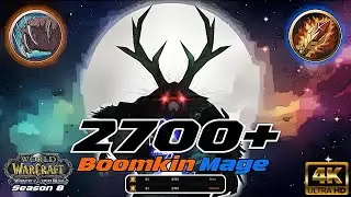 2700+ Gladiator Moonkin Mage 2v2 Arena | Season 8 | Wotlk Classic