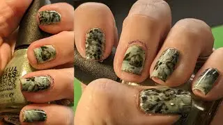 SINFUL COLORS POLISH AND LINA STAMPING PLATE AND A MANIOLOGY CLEAR ICE CUBE STAMPER & NAIL FOILS