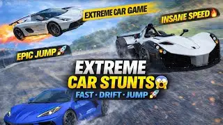Extreme Car Game 🔥 | Insane Speed, Drift & Big JumpsExtreme Car Stunts Gameplay 😱 | Fast &bull; Drift 