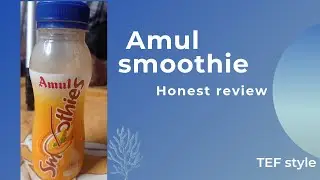 Amul Smoothie Honest review | Amul ka konsa naya product hai | amul ka naya product | TEF Style