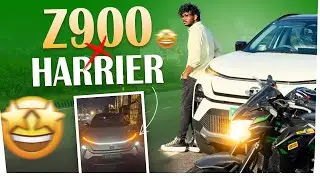 HARRIER😍 X Z900🚀 VLOG🔥 // FRIEND KI BREAK UP😂 