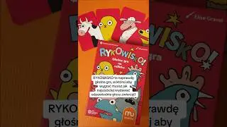 Lepiej nie graj w Rykowisko podczas ciszy nocnej 😂 #muduko #gryplanszowe #plansz&oacute;wki