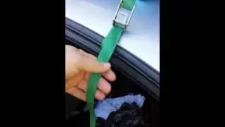 Pool noddle roof rack for kayak