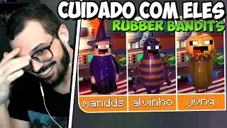 MEUS AMIGOS VIRARAM MONSTROS | HALLOWEEN RUBBER BANDITS