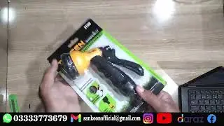 Tolsen 8 Pattern Nozzle Plastic Spray Gun - 57100