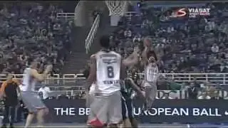 Brad Newley two-handed jam 23.02.2011