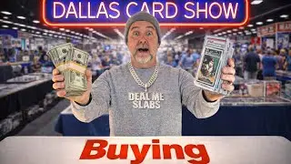 Dallas Sports Card Show, Buying Frenzy - DAY 1  