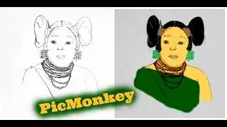 PicMonkey Tutorial - Color Your Artwork